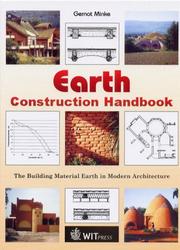 Cover of: Earth Construction Handbook by Gernot Minke