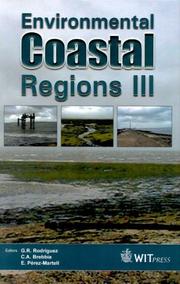Cover of: Environmental Coastal Regions III
