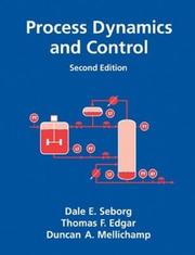 Process dynamics and control by Dale E. Seborg