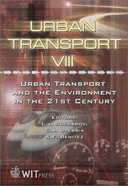 Cover of: Urban Transport VIII : Urban Transport and the Environment in the 21st Century (Advances in Transport)