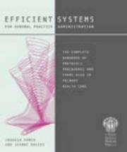 Cover of: Efficient Systems for General Practice Administration | Shaheen Hamid