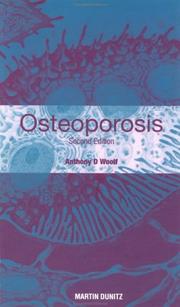 Cover of: Osteoporosis by Anthony D. Woolf