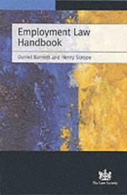 Cover of: Employment Law Handbook | Daniel Barnett