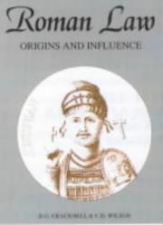 Cover of: Roman Law: Origins and Influence ('A' Level)