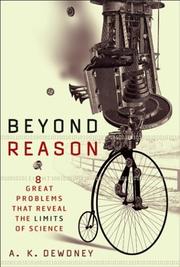 Cover of: Beyond Reason: Eight Great Problems That Reveal the Limits of Science