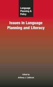 Cover of: Language Planning and Policy by Anthony J. Liddicoat