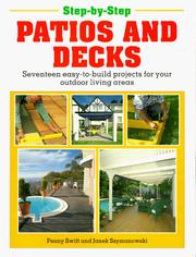 Cover of: Step-By-Step Patios & Decks (Step-by-step DIY Series) by Penny Swift, Janek Szymanowski