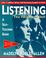 Cover of: Listening