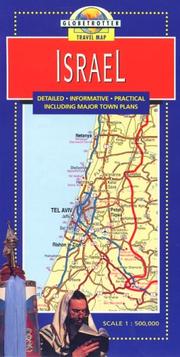 Cover of: Israel Travel Map