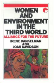 Cover of: Women and the Environment in the Third World: Alliance for the Future (Iucn Sustainable Development Series)