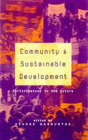 Cover of: Community and Sustainable Development: Participation in the Future