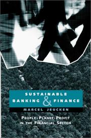 Cover of: Sustainable Banking and Finance: People-The Financial Sector and the Future of the Planet