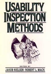 Cover of: Usability inspection methods