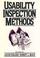 Cover of: Usability inspection methods