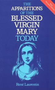 Cover of: Apparitions of the Blessed Virgin Mary Today
