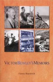 Cover of: Memoirs of Victor Bewley by Victor E.H. Bewley