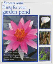 Cover of: Success With: Plants for Your Garden Pond (Success with Gardening)
