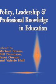 Cover of Policy, Leadership and Professional Knowledge in Education