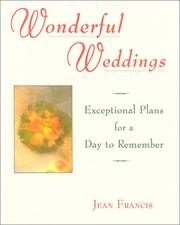 Cover of: Wonderful Weddings