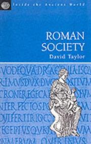 Cover of: Roman Society (Inside the Ancient World)