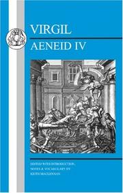 Cover of: Virgil:  Aeneid IV: New Edition (Virgil: Aeneid)