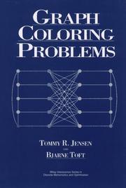 Cover of: Graph coloring problems