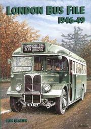 Cover of: London Bus File 1946-49