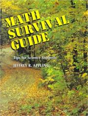 Cover of: Math survival guide: tips for science students
