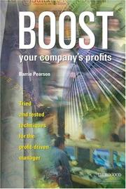 Cover of: Boost Your Company's Profits by Barrie Pearson