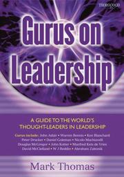 Cover of: Gurus on Leadership (Gurus On...) by Mark Thomas