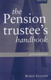 Cover of: The Pension Trustee's Handbook by Robin Ellison