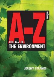 Cover of: The A-Z of the Environment