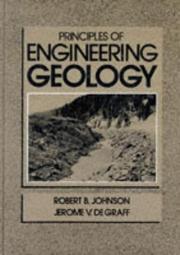 Cover of: Principles of engineering geology