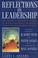 Cover of: Reflections on leadership