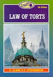 Cover of: Swot Law of Torts (Swot)