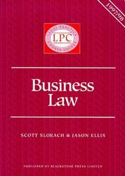 Cover of: Business Law (Legal Practice Course Guides)