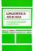 Cover image for Lingüística aplicada a la enseñanza del español a anglohablantes
