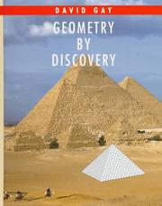 Cover of: Geometry by discovery