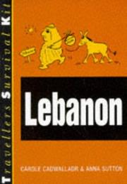 Cover of: Lebanon Travellers Survival Kit (Traveller's Survival Kit)
