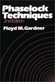 Cover of: Phaselock techniques by Floyd M. Gardner