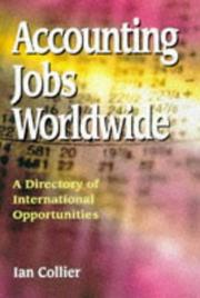 Cover of: Accounting Jobs Worldwide