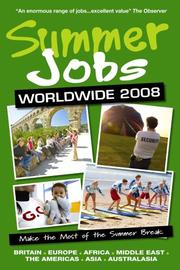 Cover of: Summer Jobs Worldwide 2008 (Summer Jobs Abroad) by 