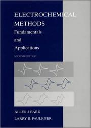 Cover of: Electrochemical methods by Allen J. Bard