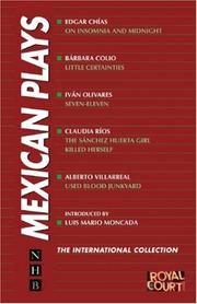 Cover of: Mexican Plays