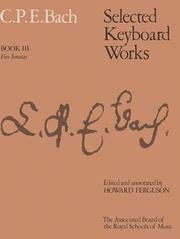 Cover of: Selected Keyboard Works (Signature S.)