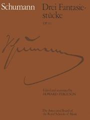 Cover of: Drei Fantasiestucke, Op. 111 (Signature S.)