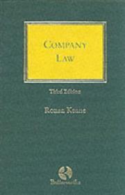 Cover of: Company Law in the Republic of Ireland (Irish Law Library)