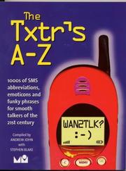 Cover of: The Txtr's A-Z
