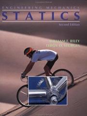 Cover of: Engineering Mechanics, Statics by William F. Riley, Leroy D. Sturges