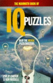 Cover of: The Mammoth Book of IQ Puzzles